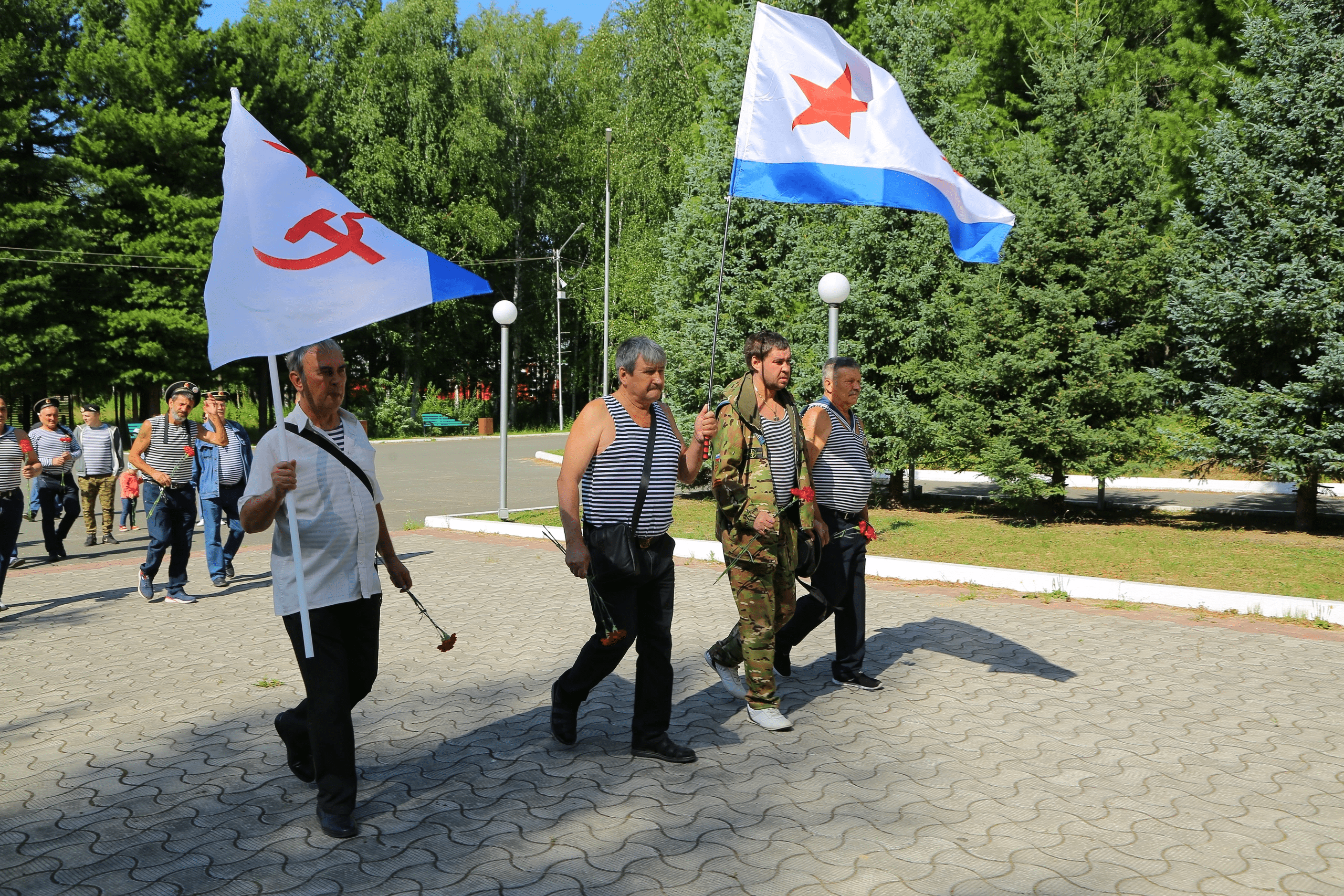 Развевался Андреевский стяг