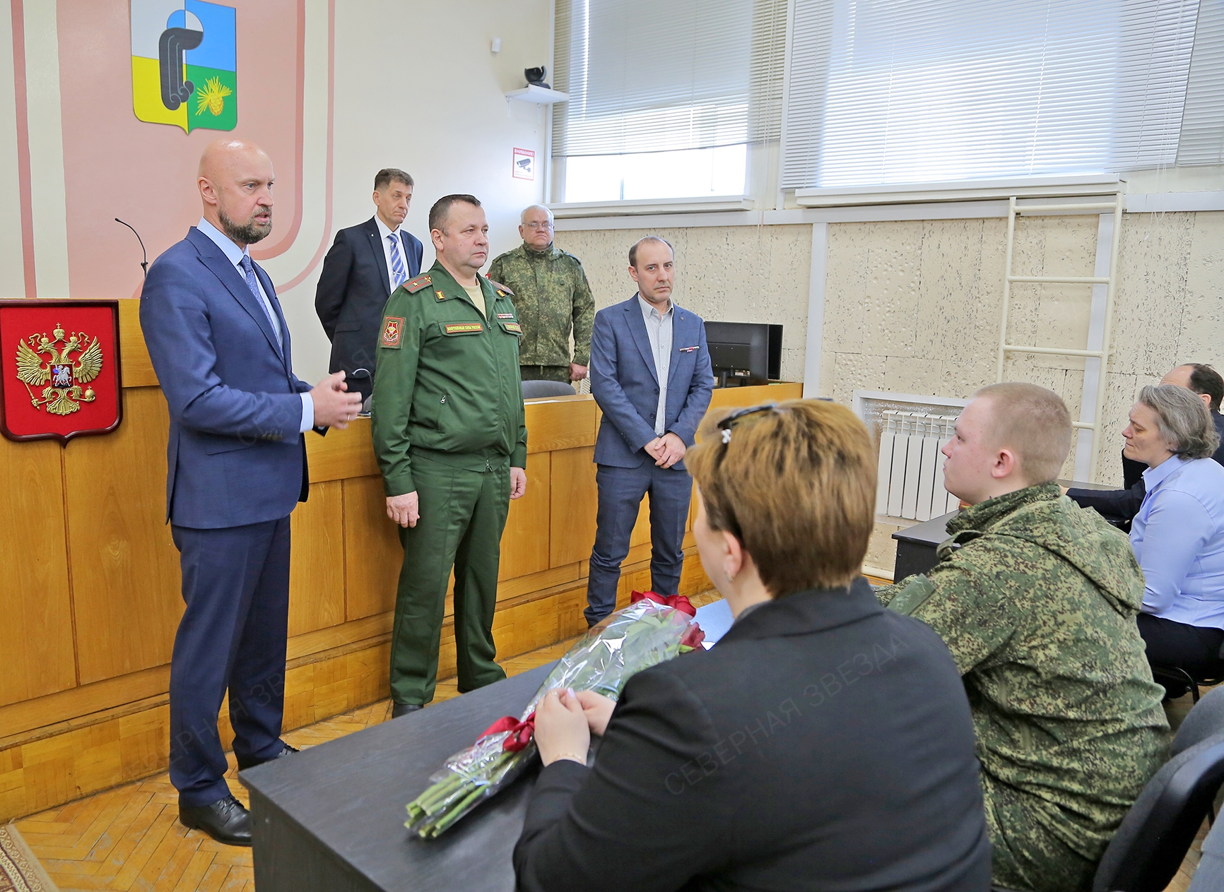 За подвиги на поле боя
